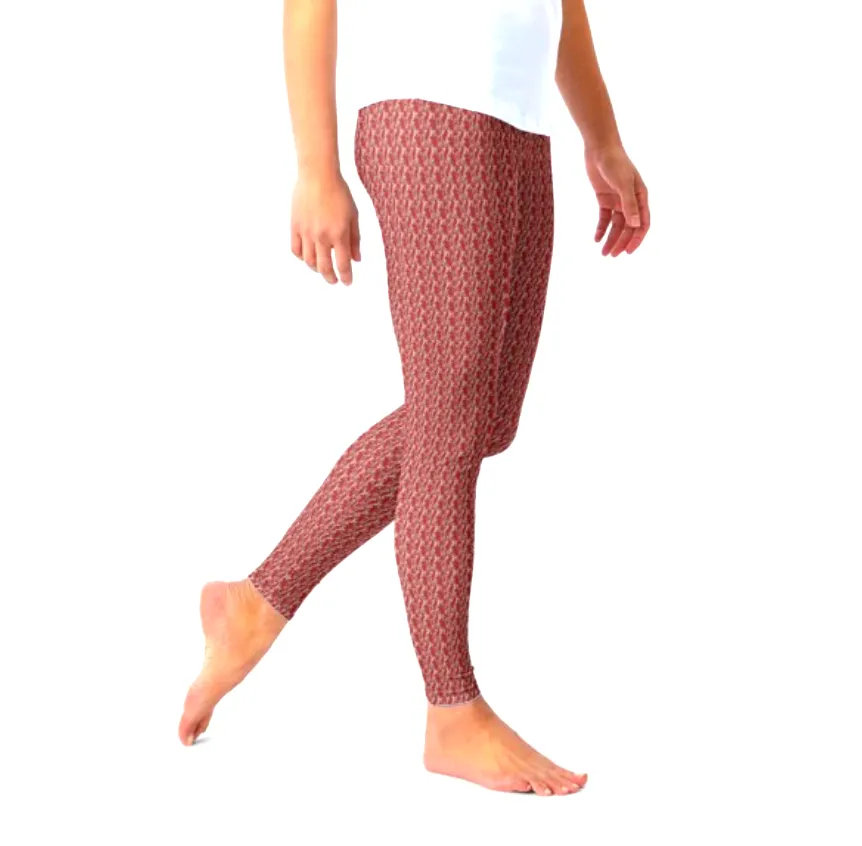 Designer Leggings - Pink Pillowwood
