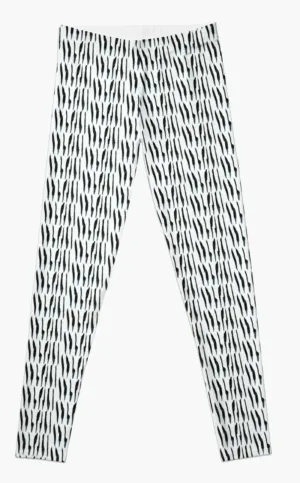 Designer Leggings  - Zebra