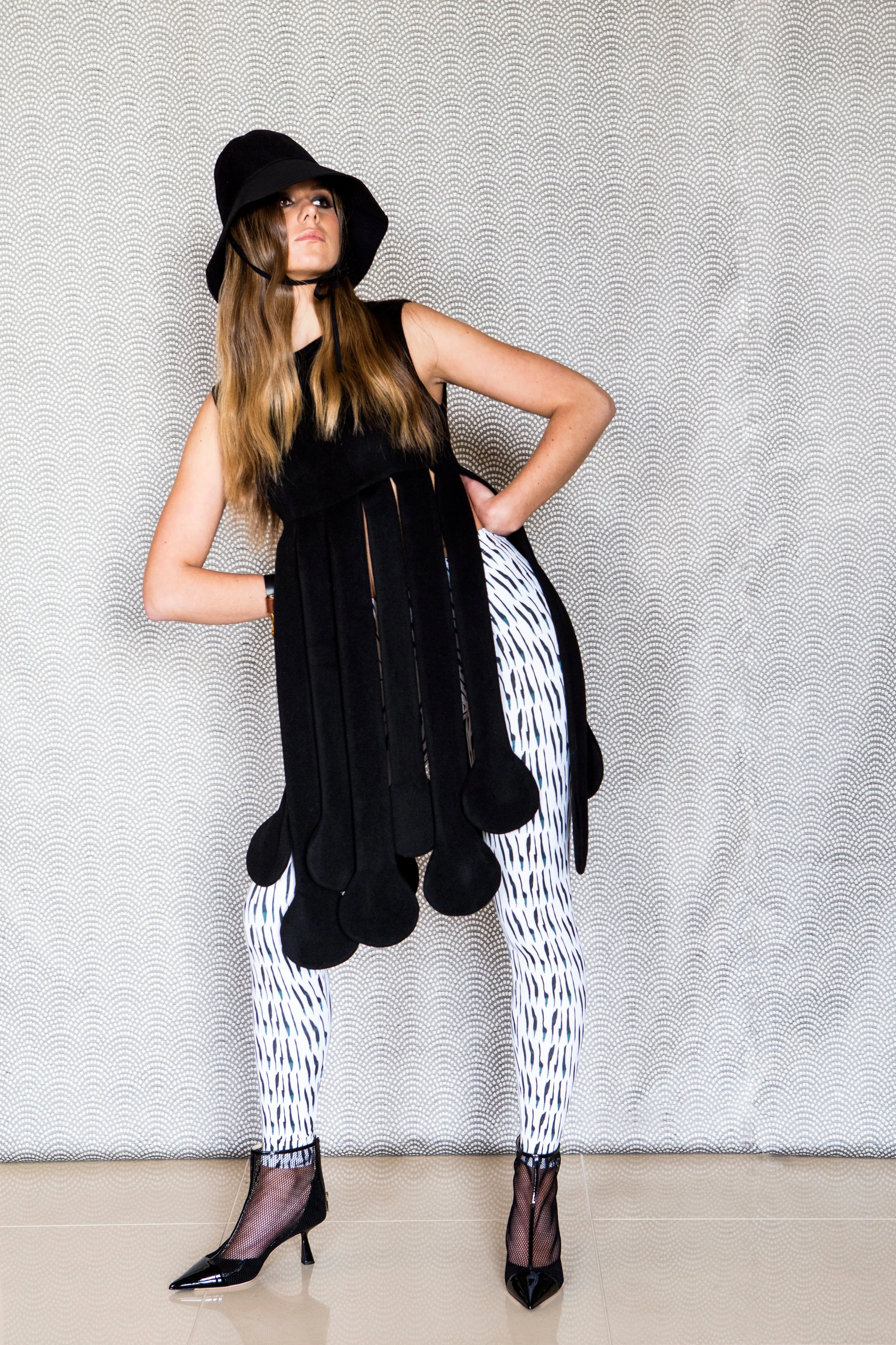 Designer Leggings  - Zebra