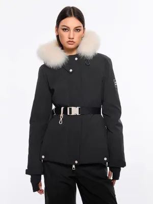 Detachable Fur Puffer Jacket