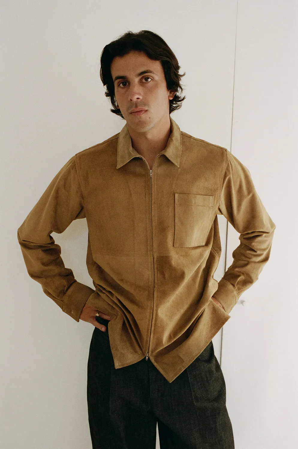 DIMITRIO ZIP SHIRT, FRESCO