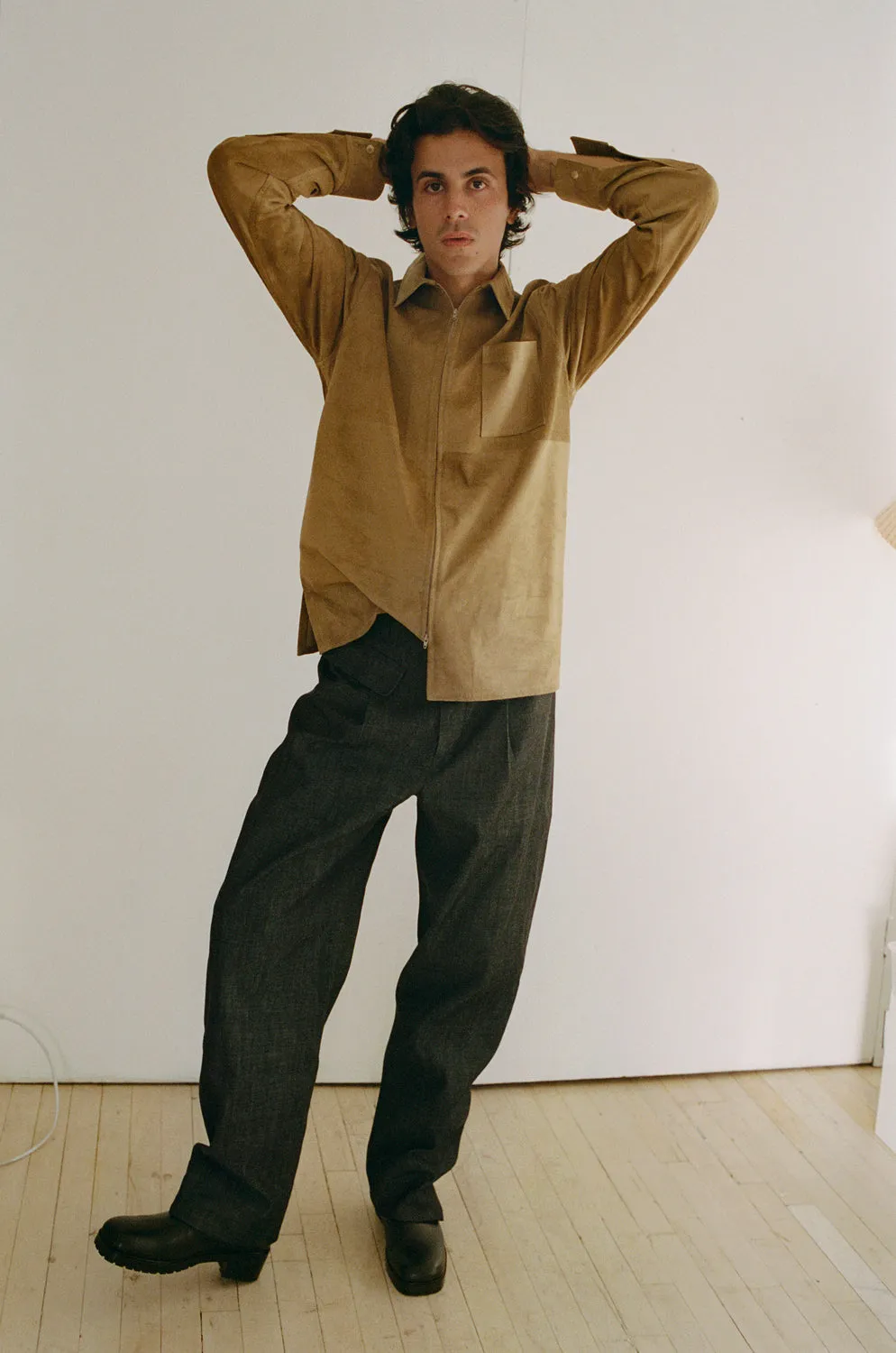 DIMITRIO ZIP SHIRT, FRESCO