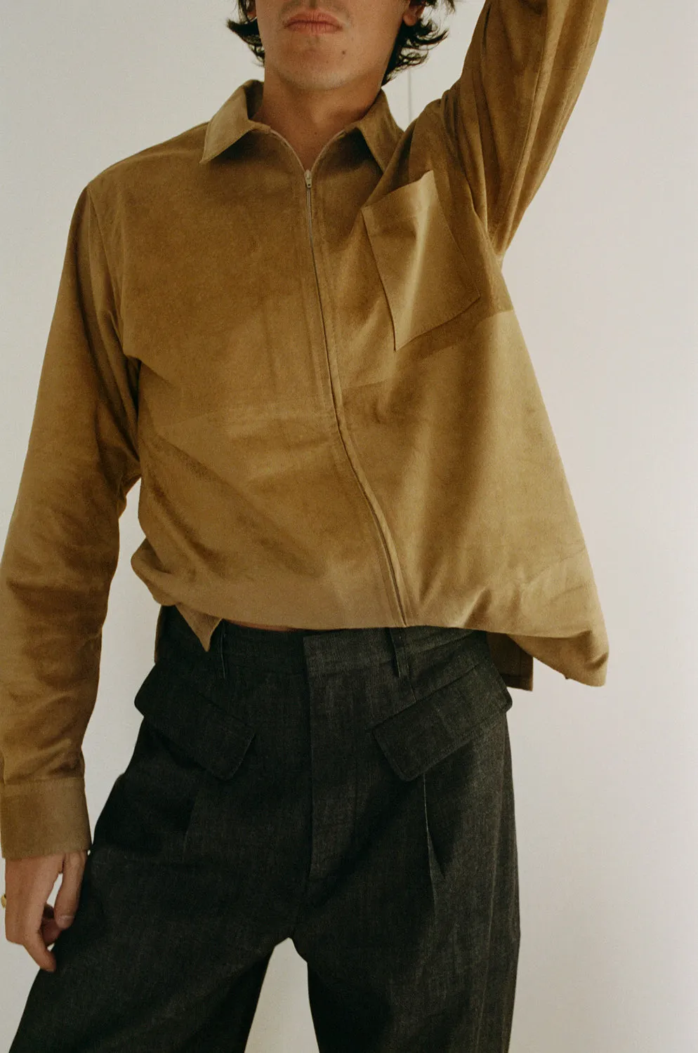 DIMITRIO ZIP SHIRT, FRESCO