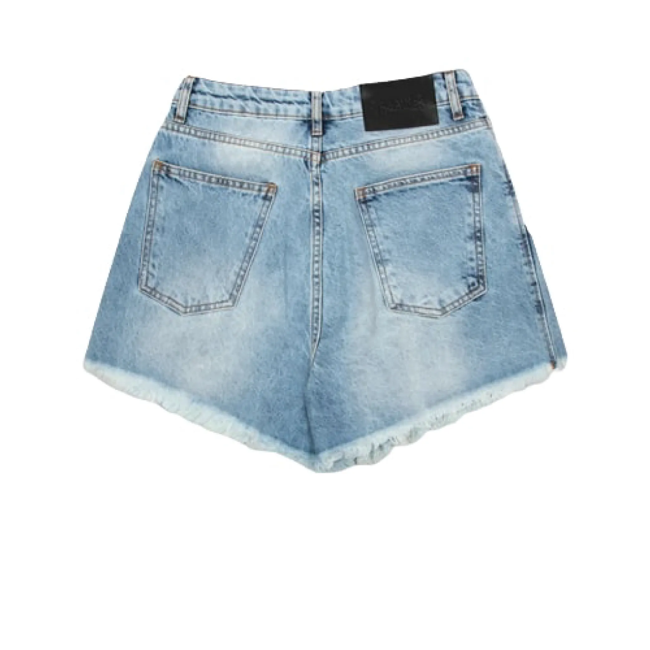 DISCLAIMER SHORTS DENIM DONNA 22EDS51531