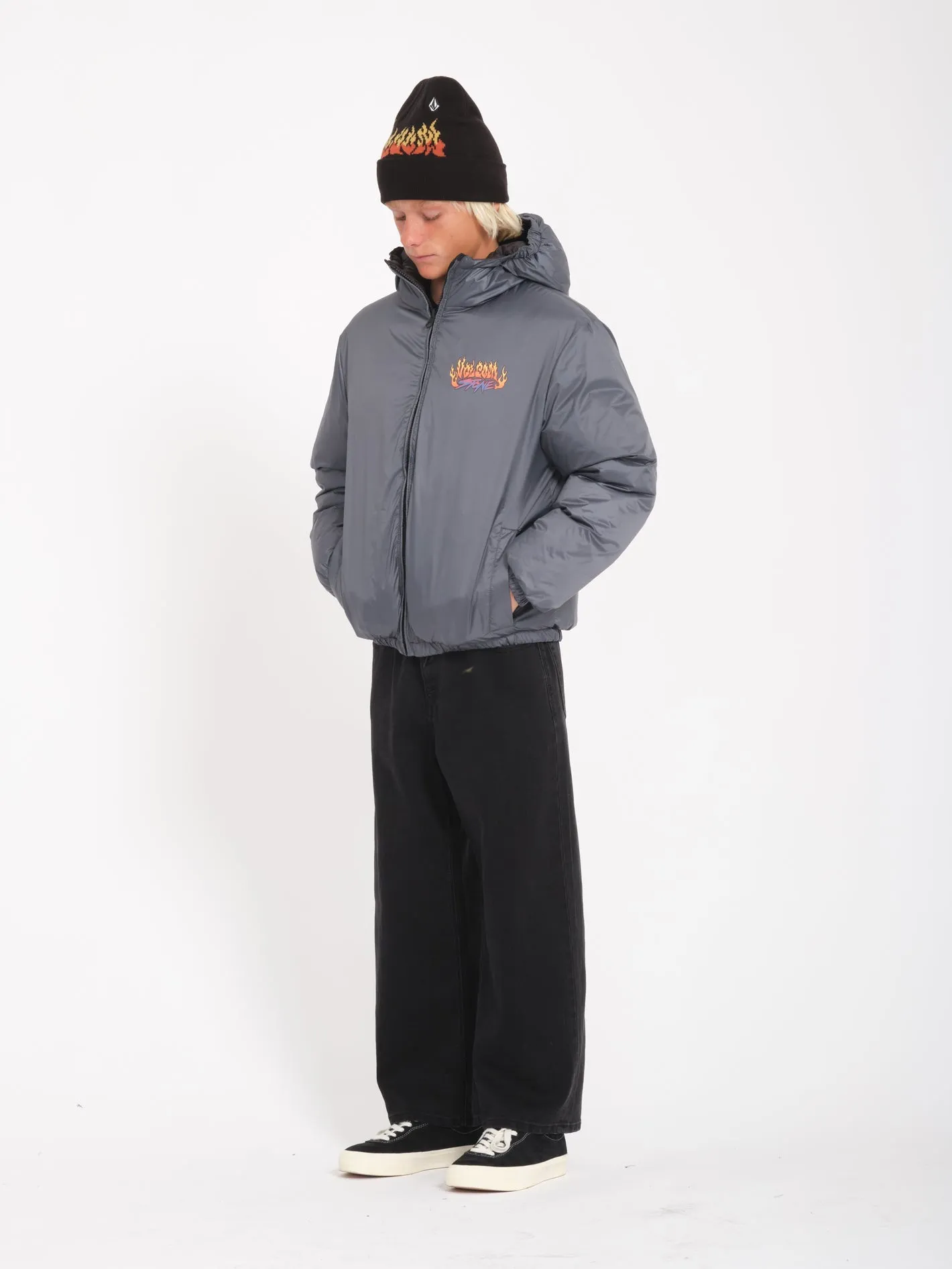 Doudoune Iconic (Réversible) - BLACK - (ENFANT)