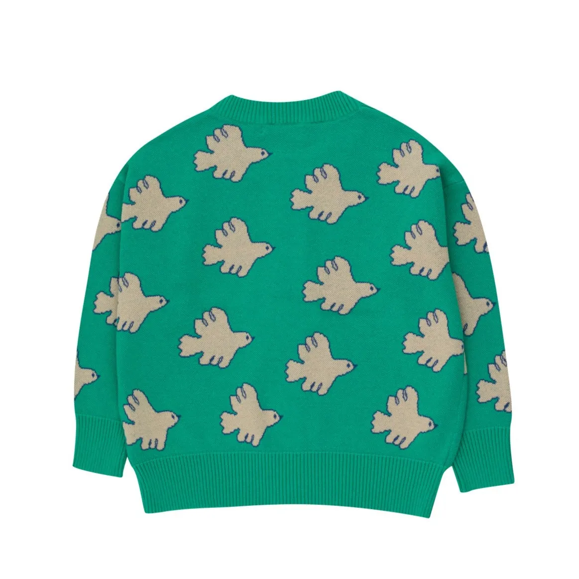 Doves Baby Cardigan, Emerald