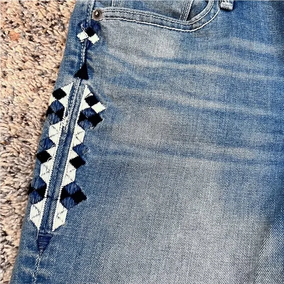 Driftwood Denim Jean Shorts Waist Size 25”