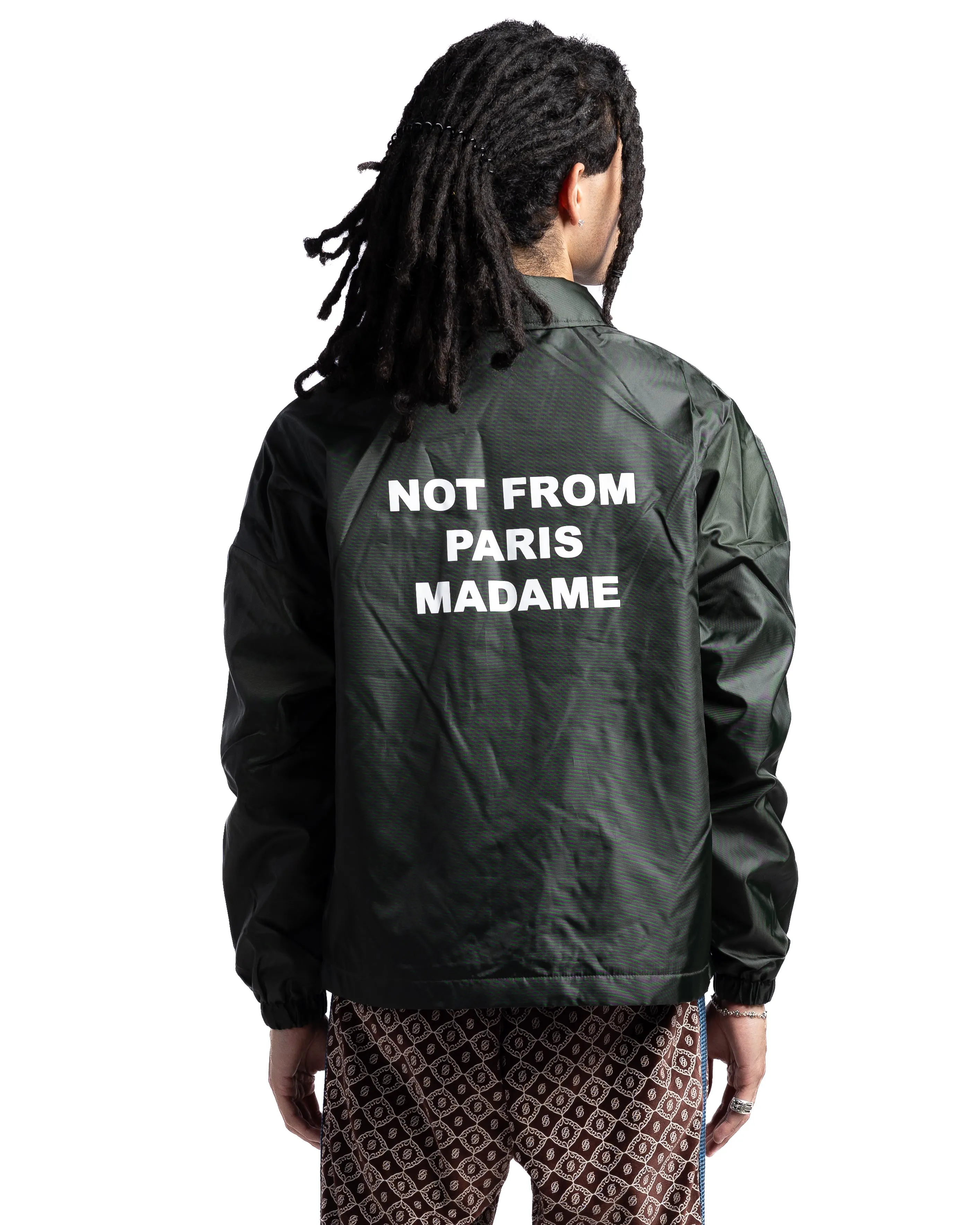 Drole de Monsieur Not From Paris Madame Jacket Green