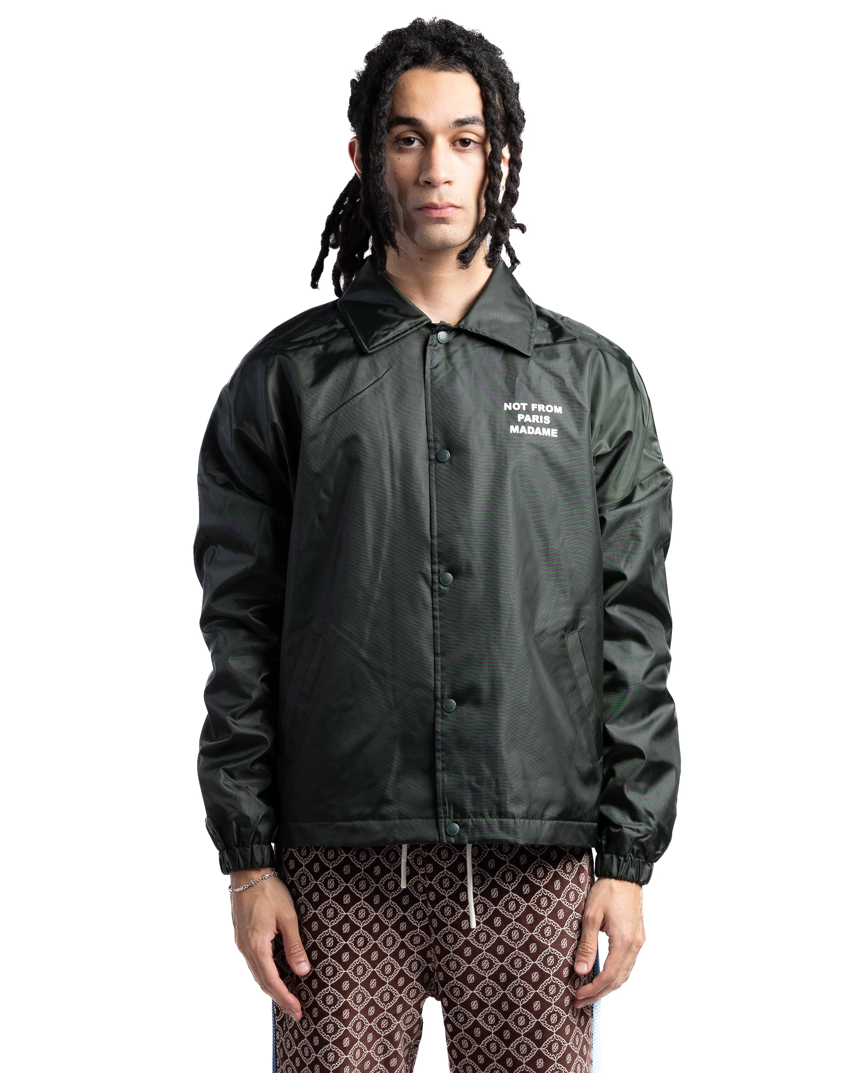 Drole de Monsieur Not From Paris Madame Jacket Green