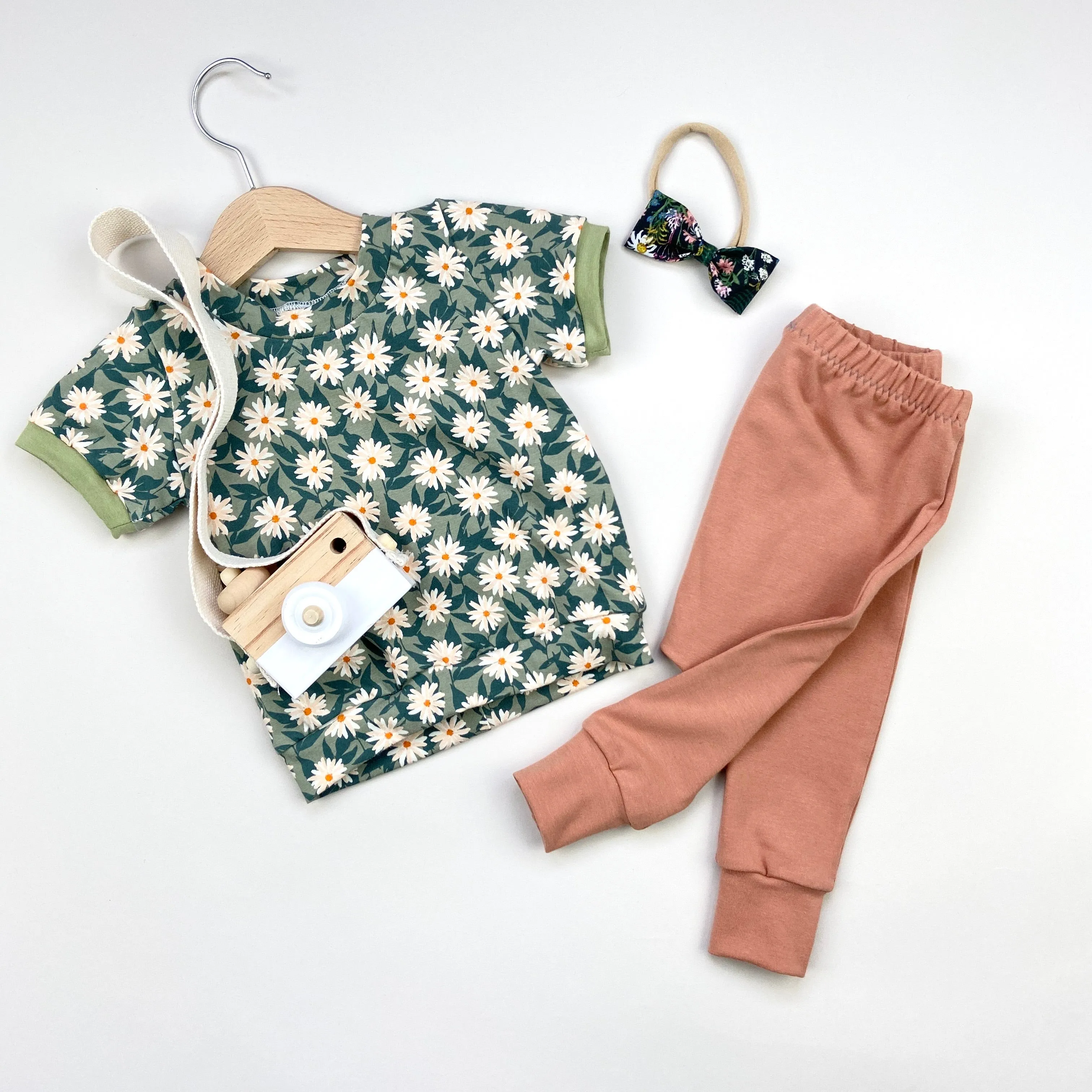 DUSTY TERRACOTTA HAREM LEGGINGS
