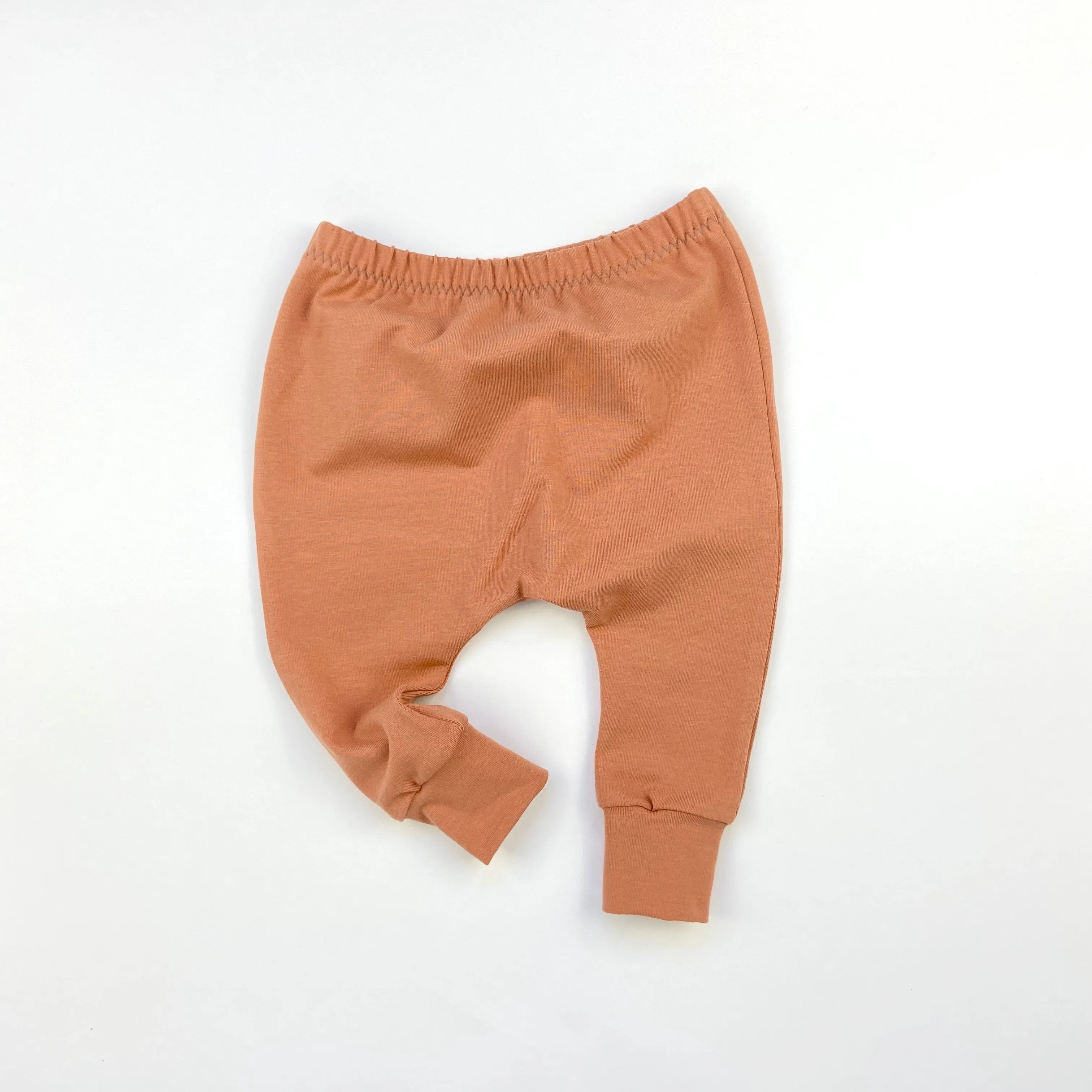 DUSTY TERRACOTTA HAREM LEGGINGS