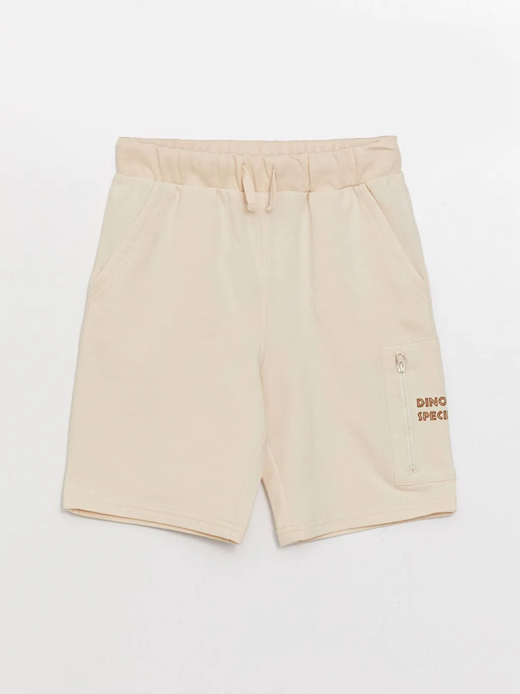 Elastic Waist Printed Boy Shorts