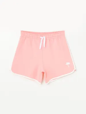 Elastic Waist Printed Girls Shorts