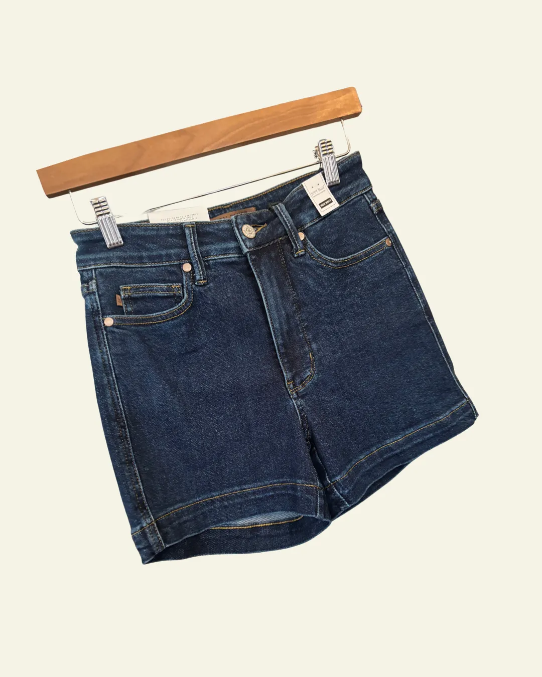 Elevated Denim Shorts | Dark Denim
