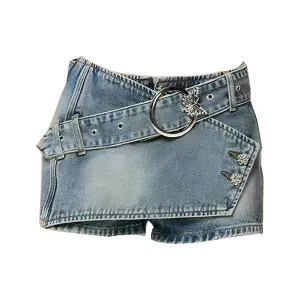 Elsie Denim Mini Shorts