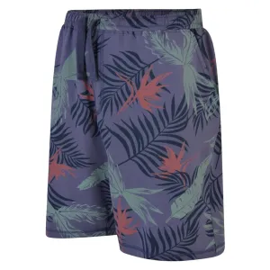 Espionage Mens Plus Size Cotton All Over Printed French Terry Shorts