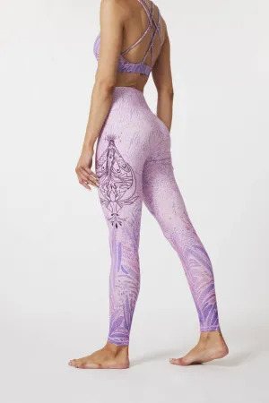 Evermind Women's Dreamcatcher High Waist Leggings – Buttery Soft, 4-Way Stretch, Yoga & Fitness Wear