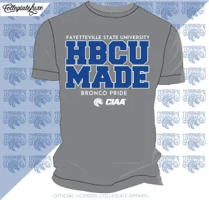 Fayetteville State | HBCU MADE Gray unisex tees (DK)