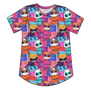 Fearless Felines Ladies' Relaxed Tee
