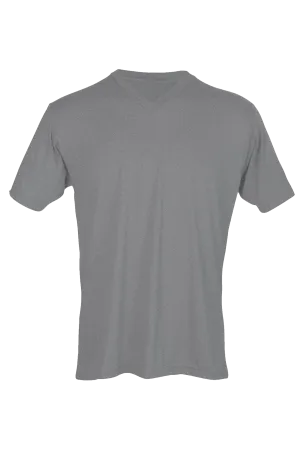 Floral Soccer Mom Unisex Poly-Rich Blend V-Neck Tee