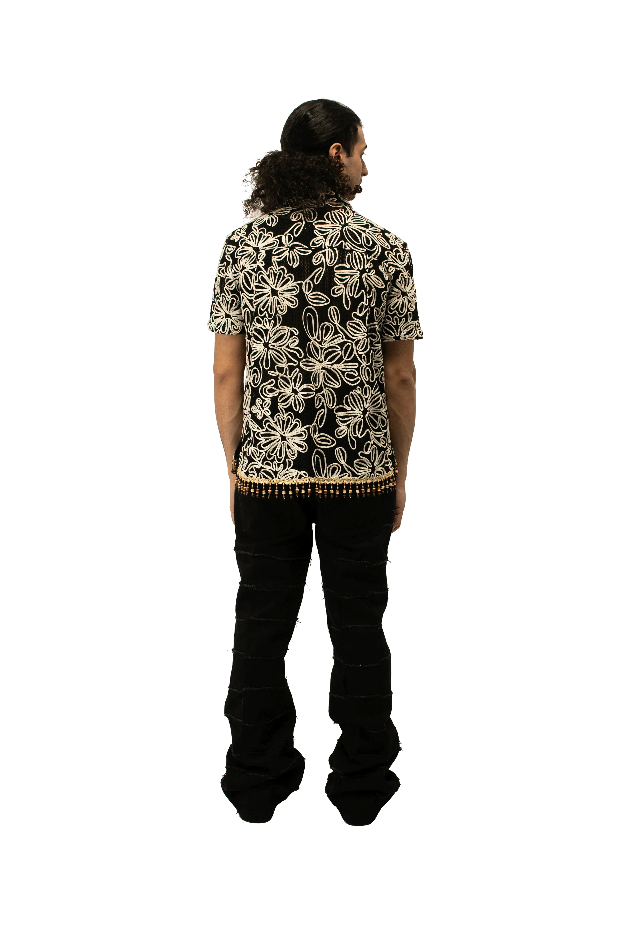 Flower Jacquard Shirts