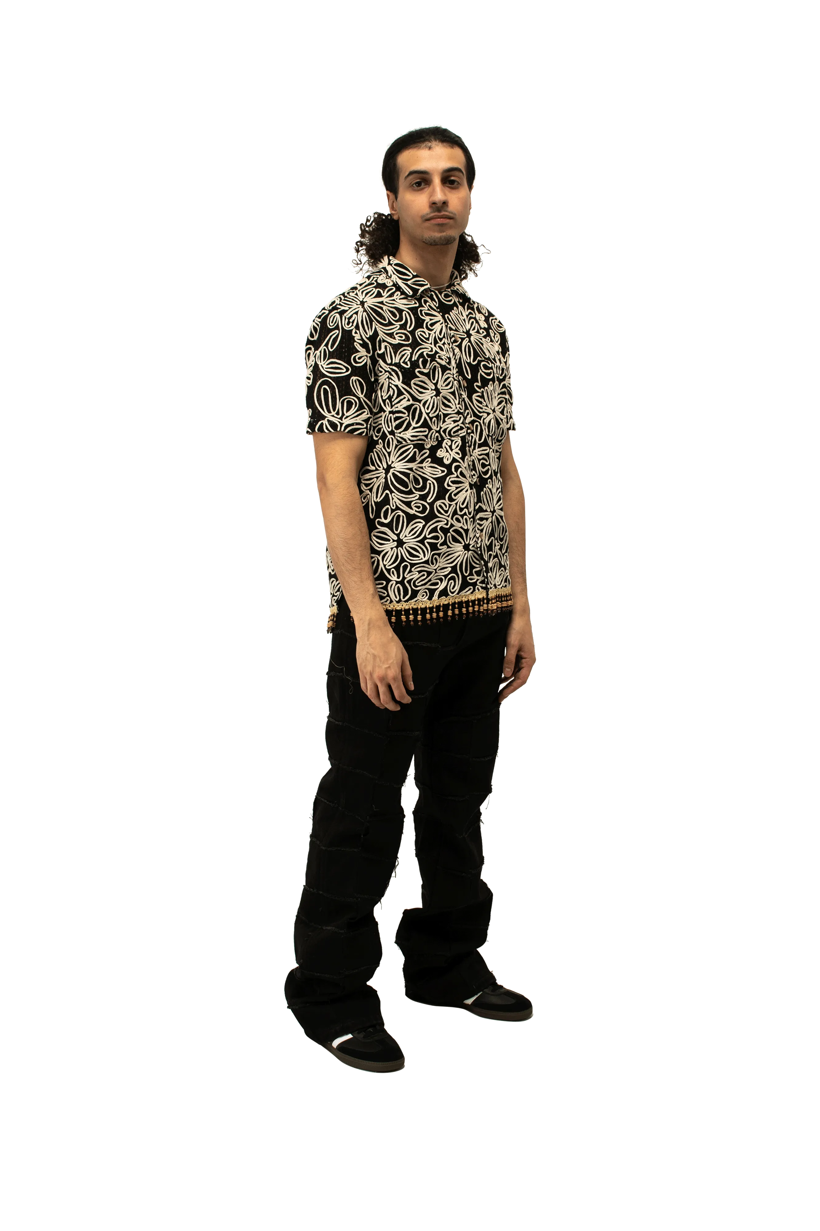Flower Jacquard Shirts