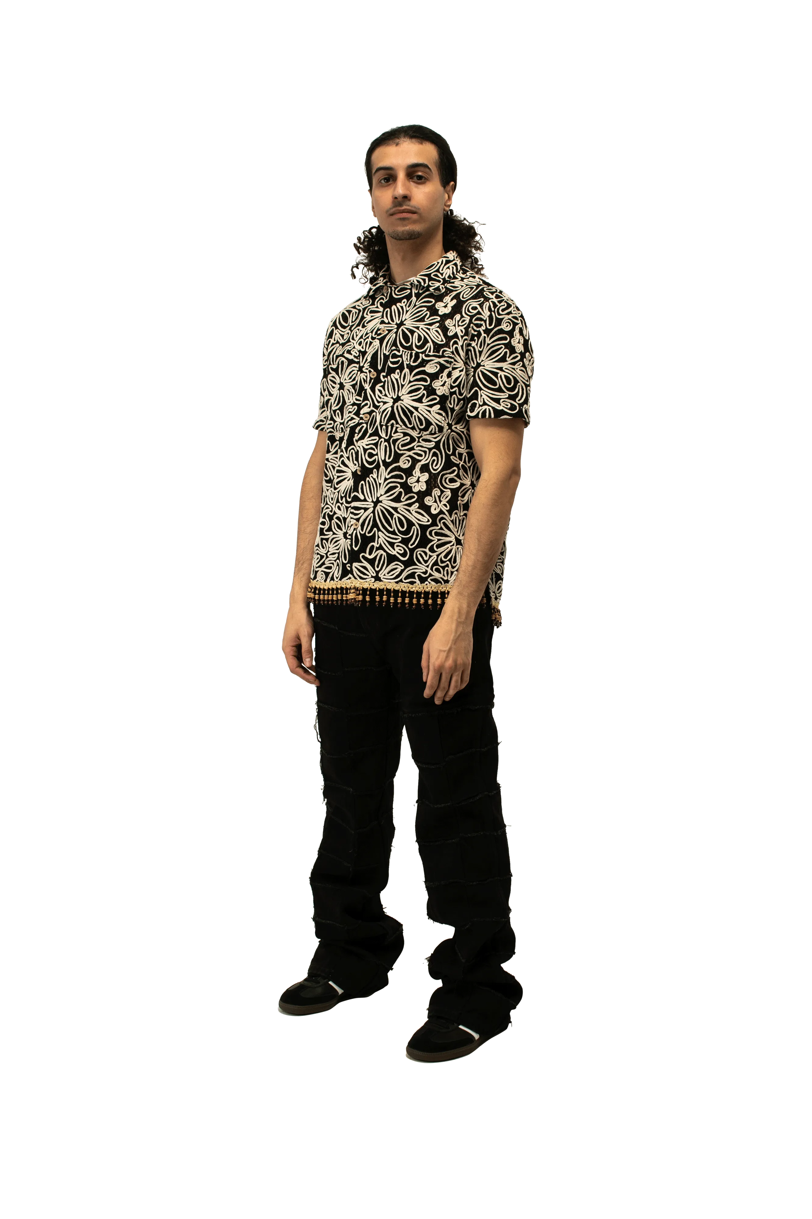 Flower Jacquard Shirts