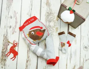 Fluffy Robin Leggings