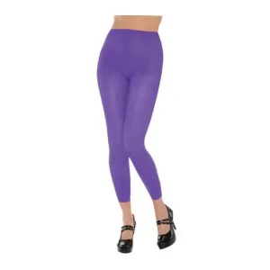 Footless Tights Purple