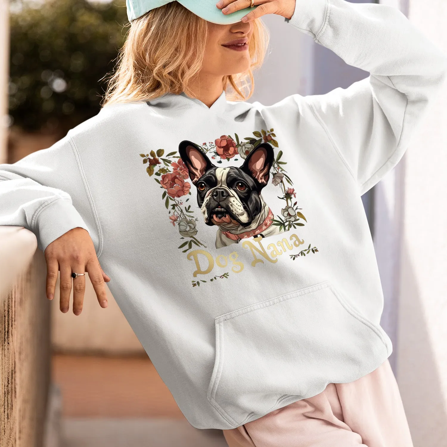 French Bulldog T-shirt, Pet Lover Shirt, Dog Lover Shirt, Dog Nana T-Shirt, Dog Owner Shirt, Gift For Dog Grandma, Funny Dog Shirts, Women Dog T-Shirt, Mother's Day Gift, Dog Lover Wife Gifts, Dog Shirt