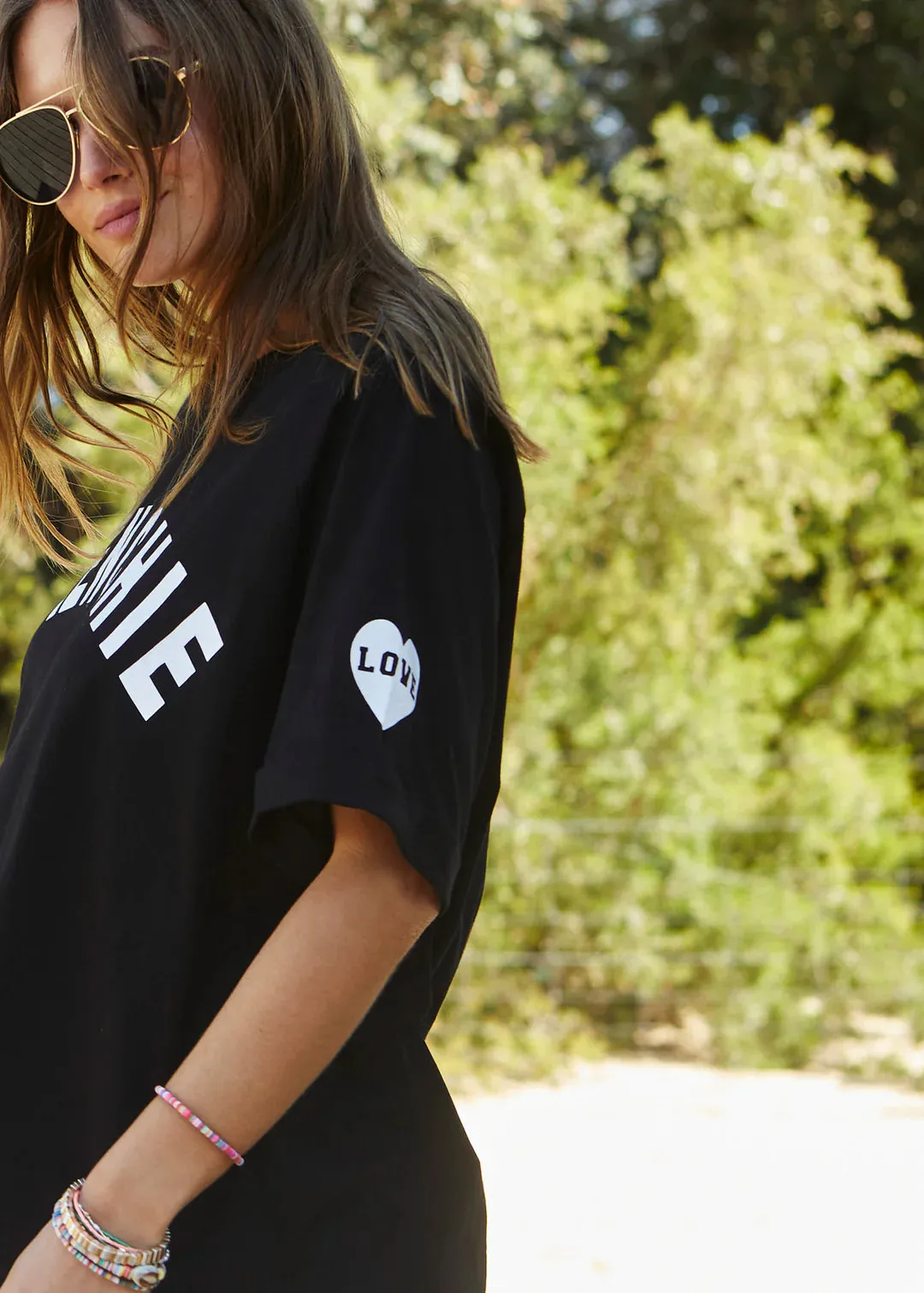 Frenchie Tee - black