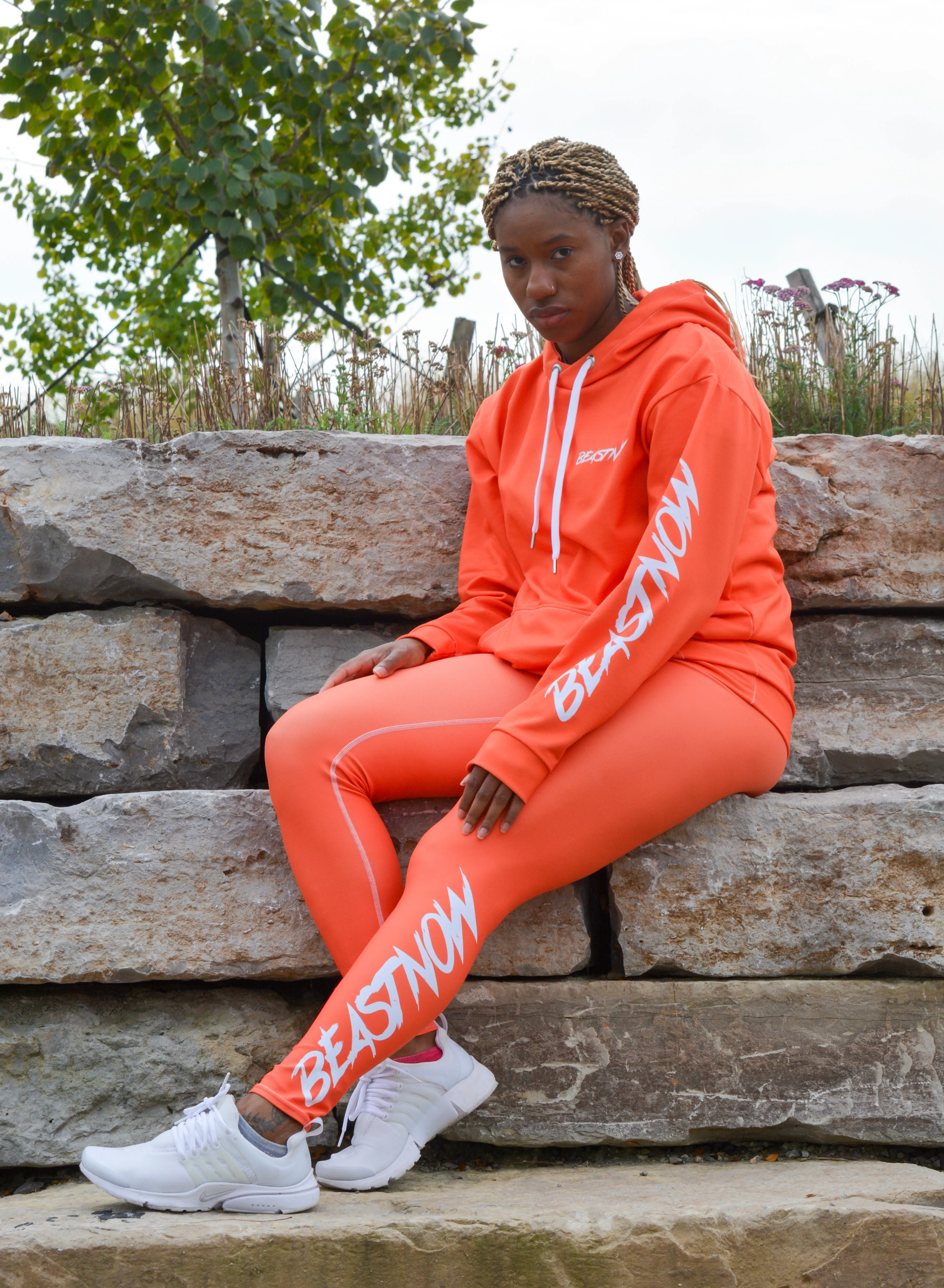 Fresh Leggings Outrageous Orange