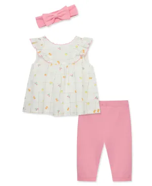 Fruit Basket Woven Tunic Set