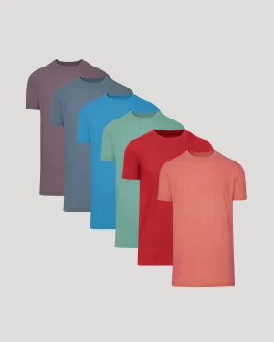 Full Rotation Short Sleeve Tall Classic Crew 6-Pack