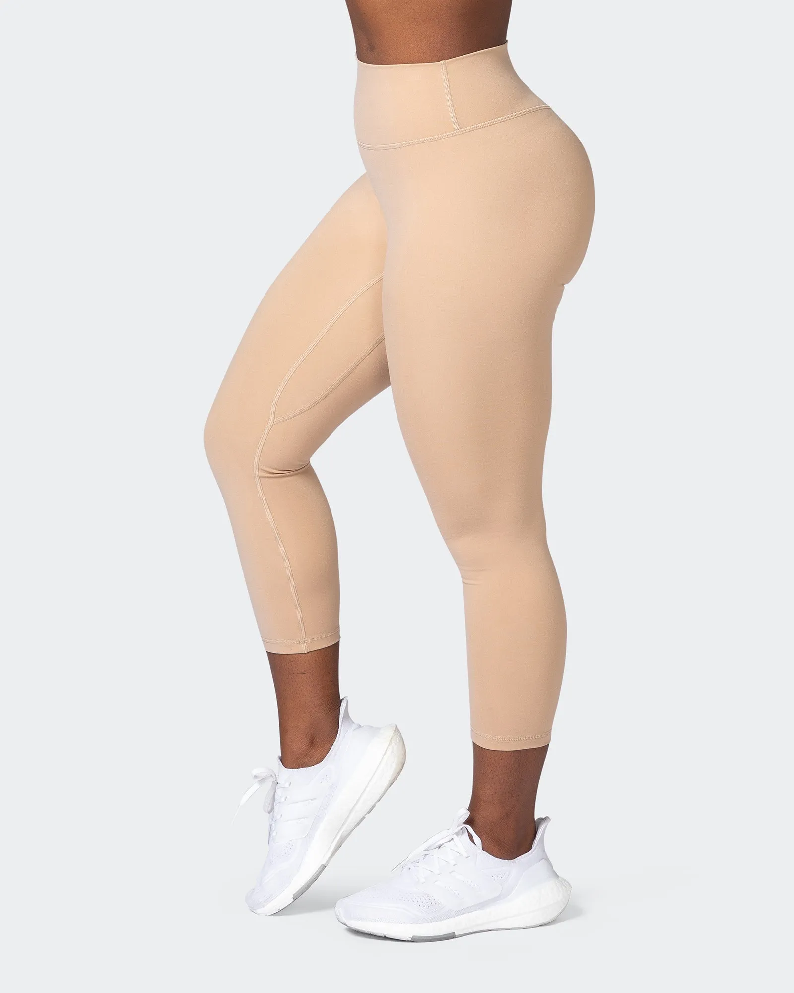 Game Changer Scrunch 7/8 Leggings - Biscotti