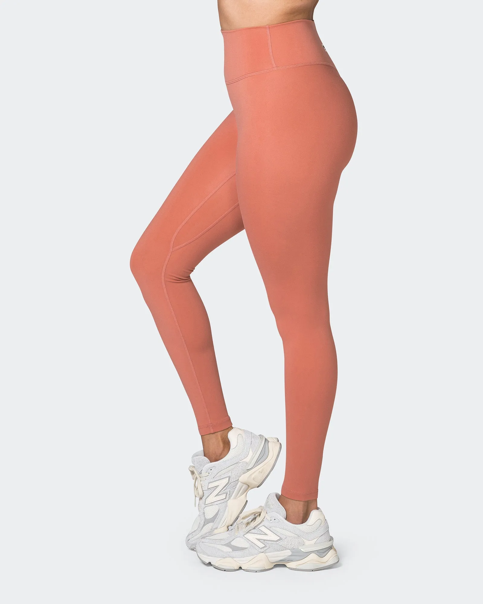 Game Changer Scrunch Full Length Leggings - Powdered Pink
