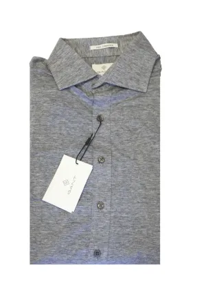GANT DIAMOND G Graphite Men's Fine Jersey Fitted Spread 384267 Size M $165 NWT