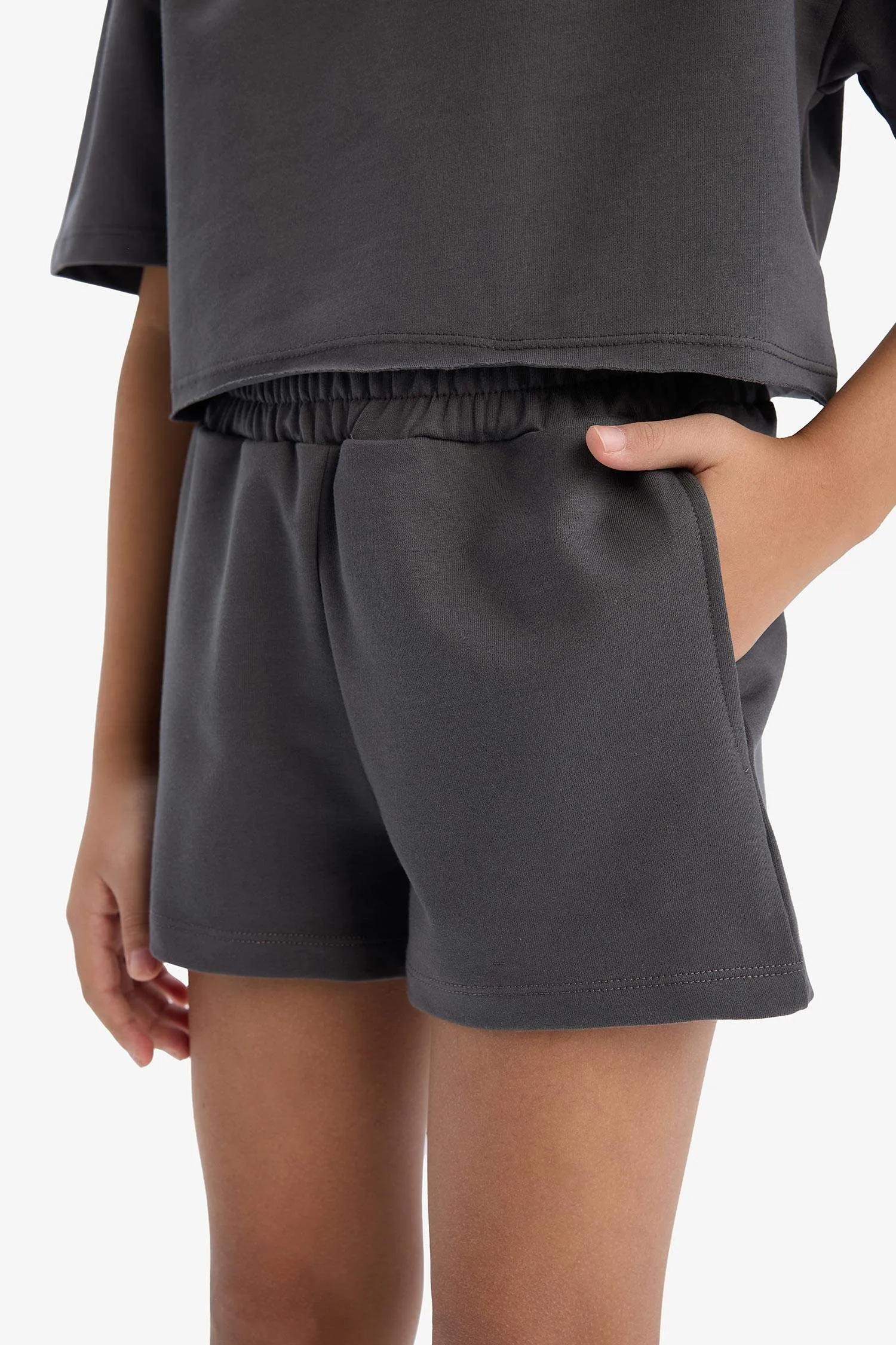Girl Printed T-Shirt Shorts 2 Piece Set