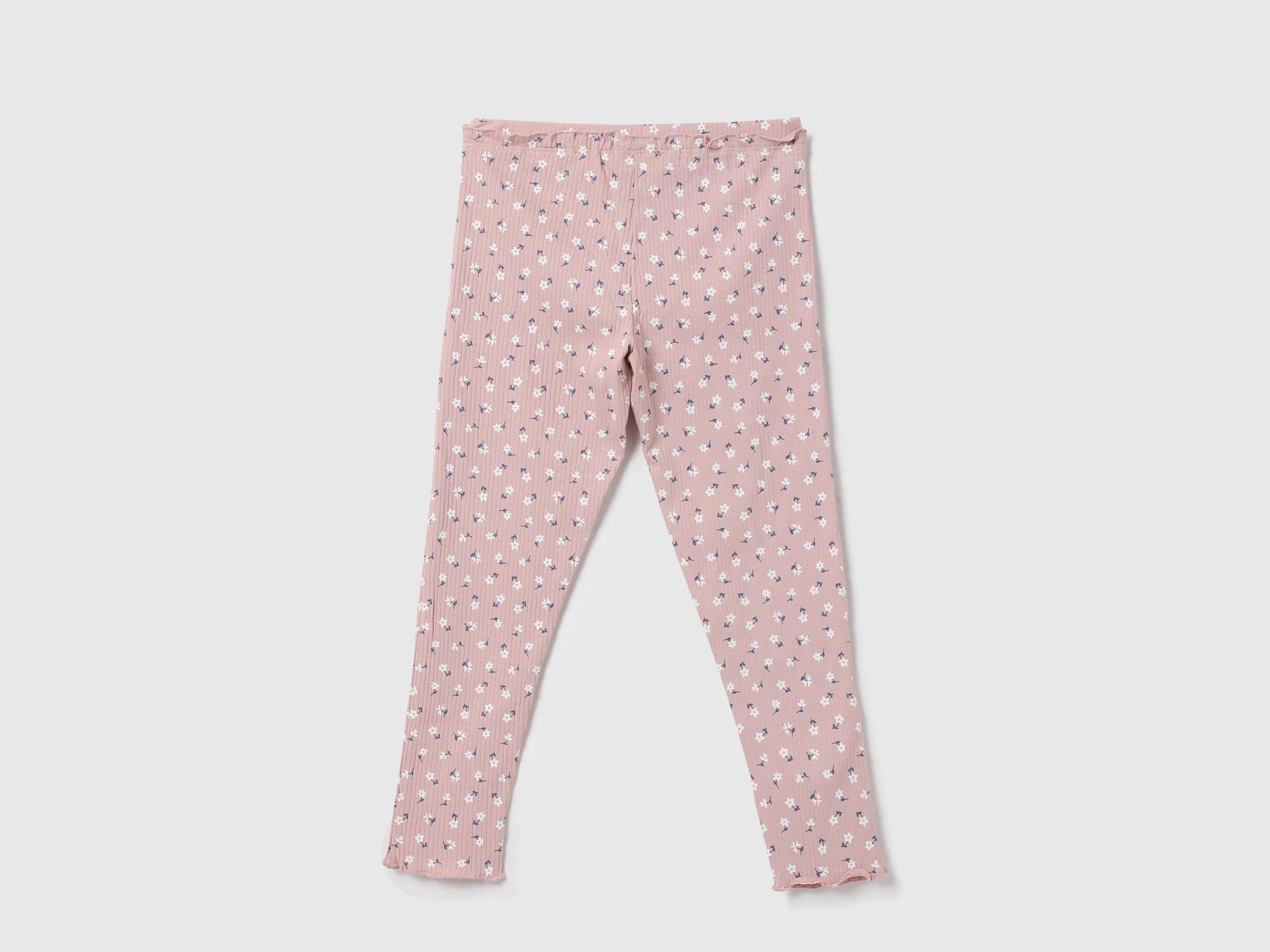 Girls Floral Regular Fit Leggings