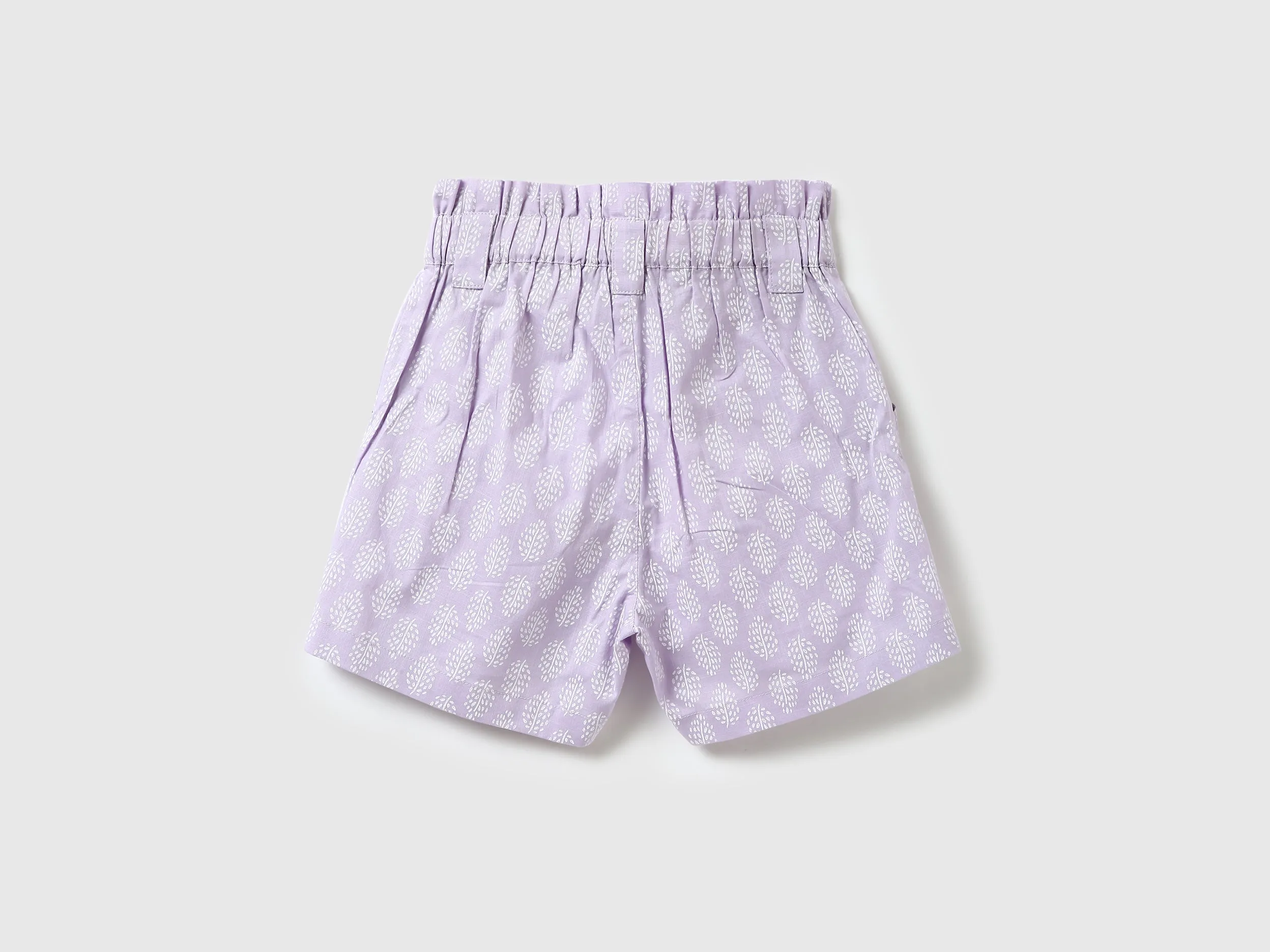 Girls Printed Regular Fit Shorts
