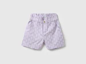 Girls Printed Regular Fit Shorts