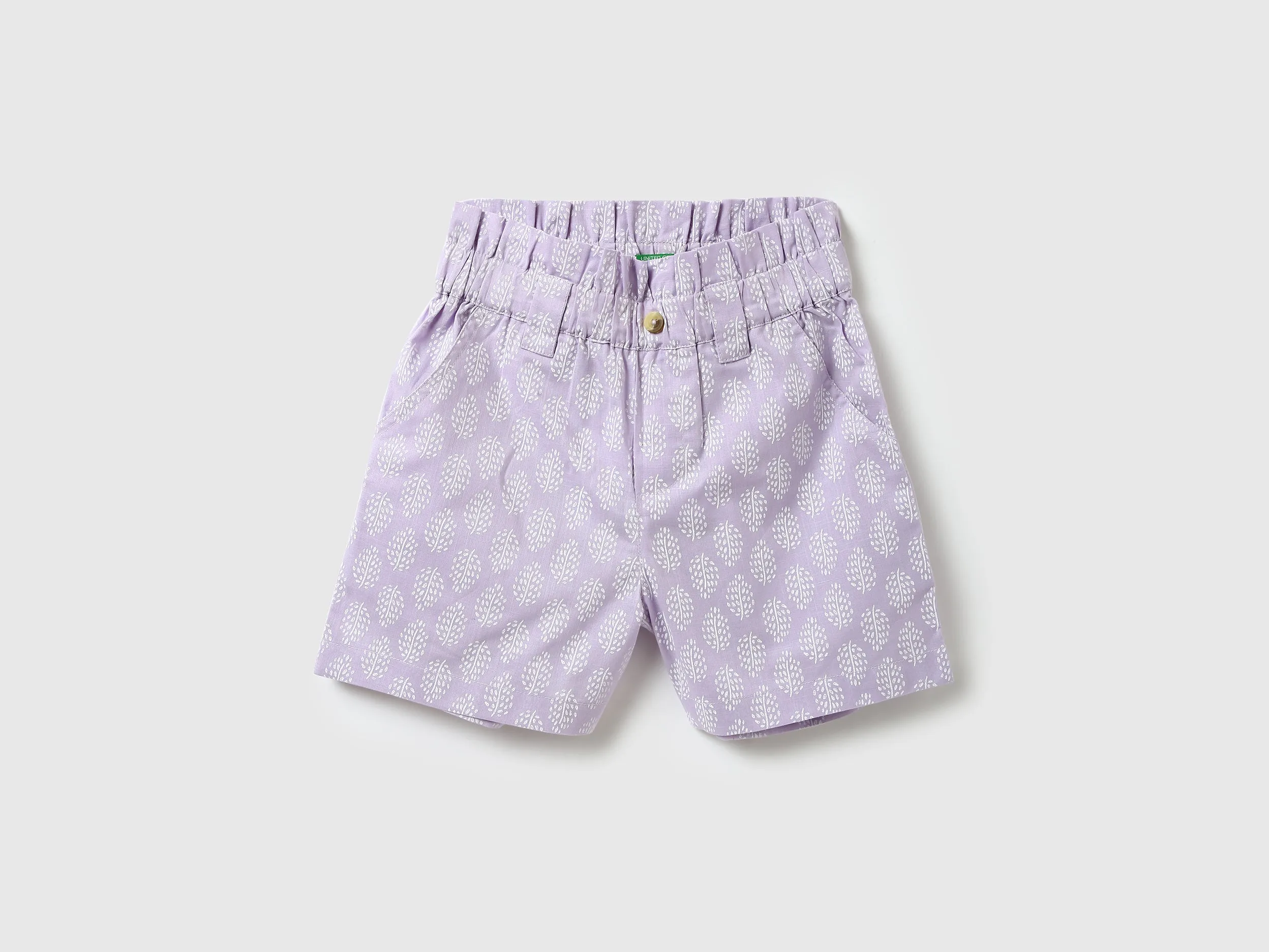 Girls Printed Regular Fit Shorts