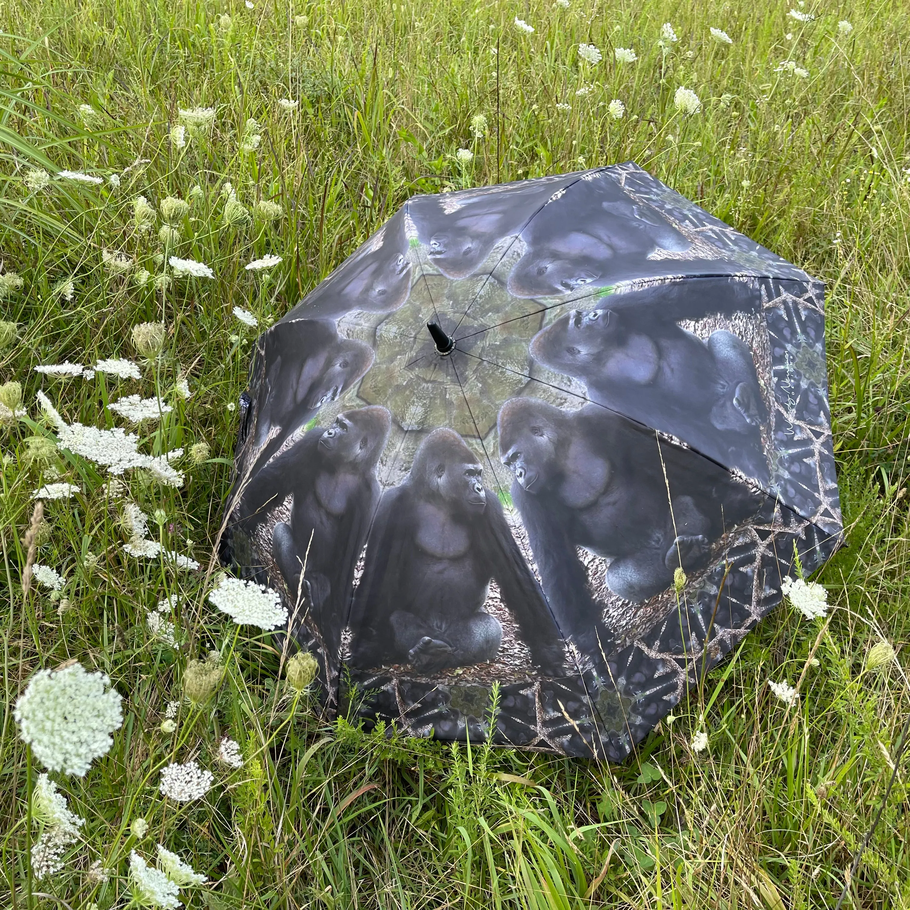 Grason Gorilla - Zoo Fan Umbrella