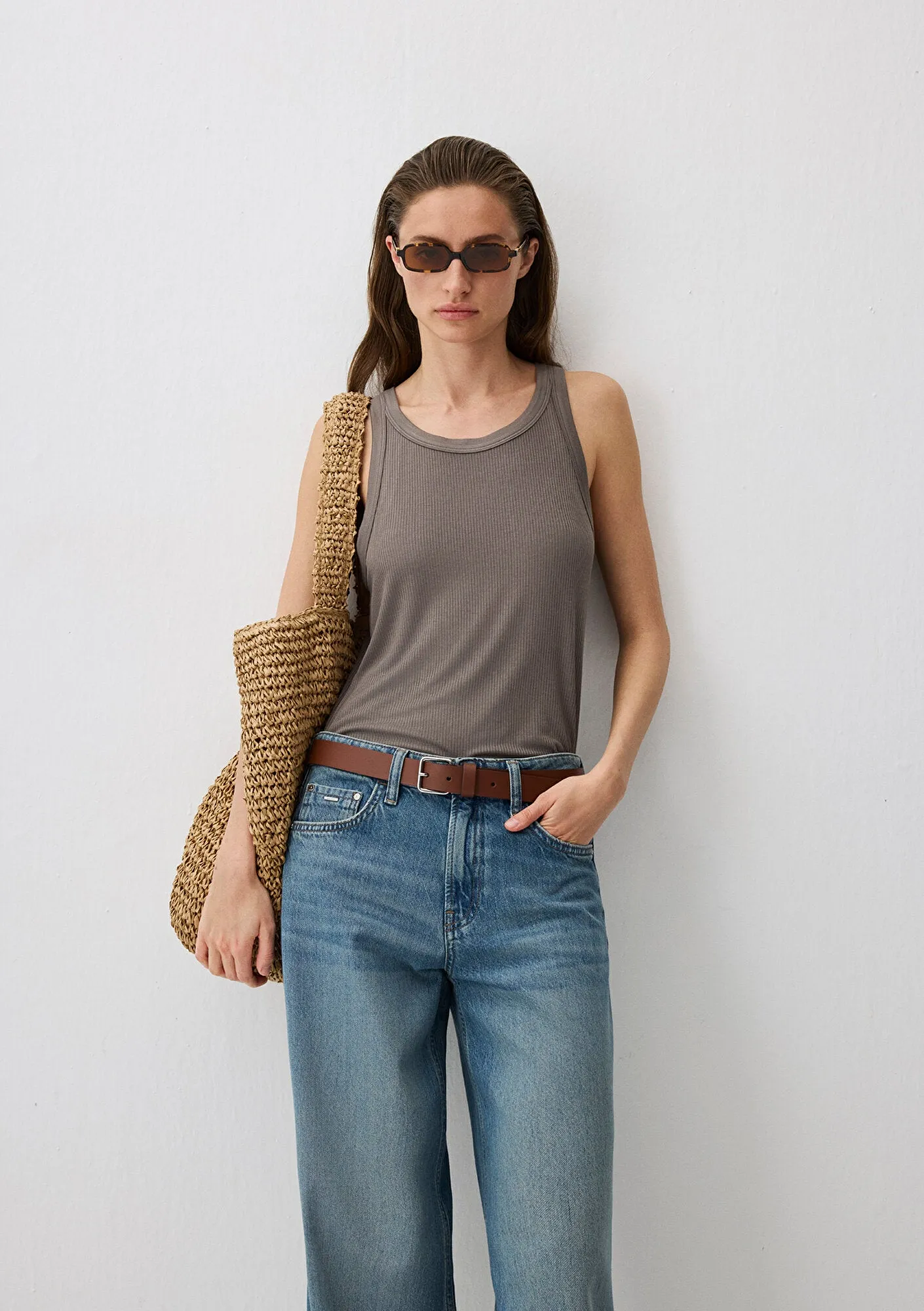 Gray Tank Top