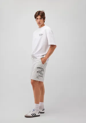Grey Printed Shorts