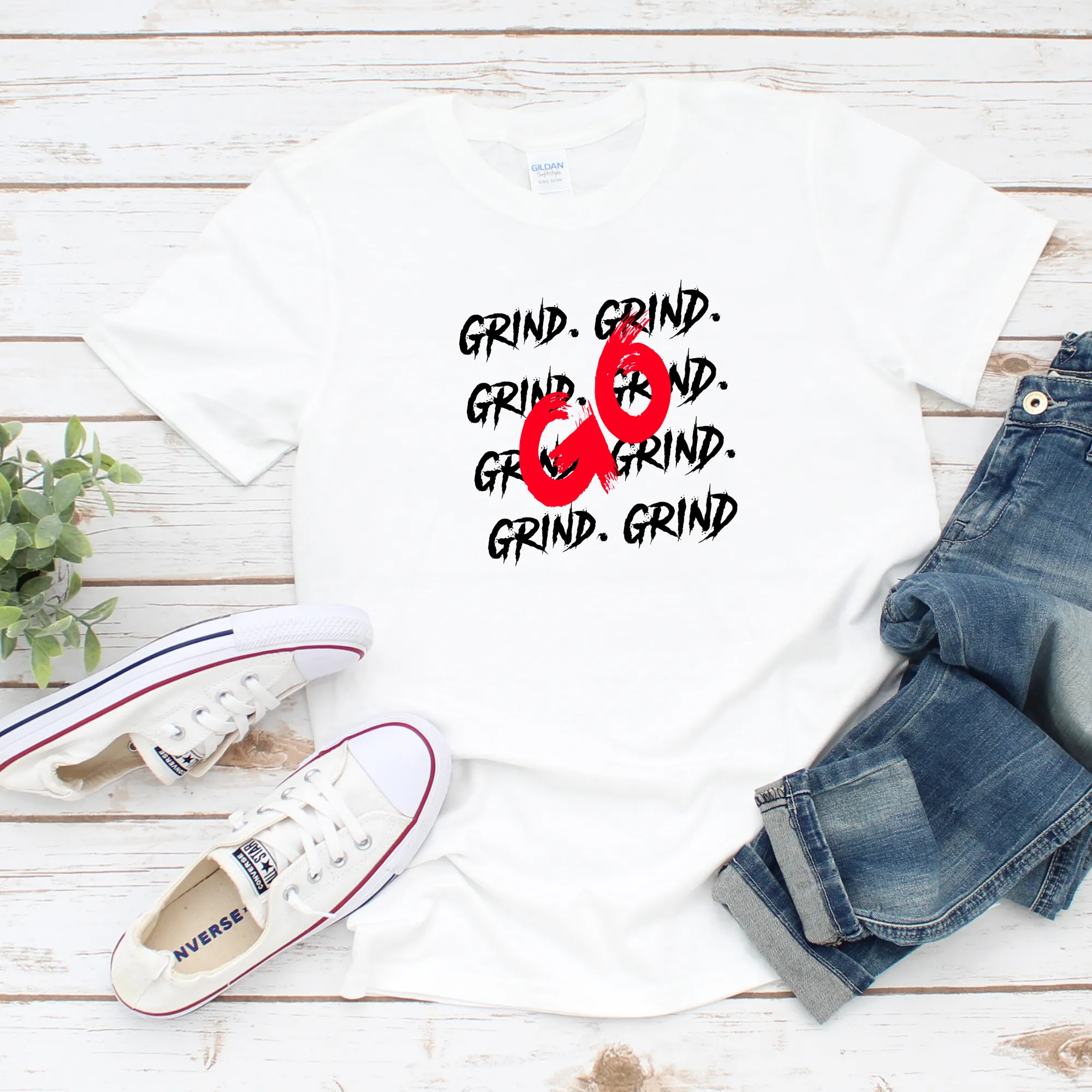 Grind. Grind. GO Shirt! Can't Stop Wont Stop. Beast Mode Shirt.