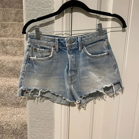 GRLFRND Shorts Cindy High Rise Denim 5 Pocket in 'Can't Get Enough