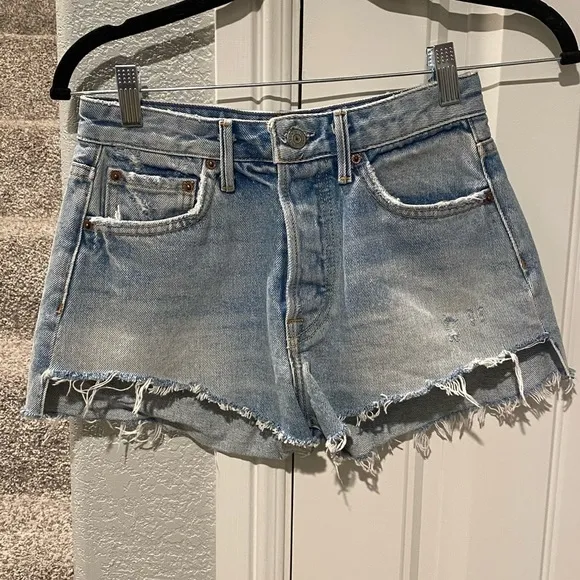 GRLFRND Shorts Cindy High Rise Denim 5 Pocket in 'Can't Get Enough