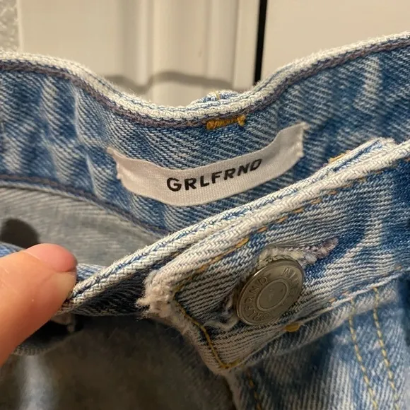 GRLFRND Shorts Cindy High Rise Denim 5 Pocket in 'Can't Get Enough