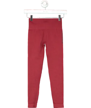 gymshark Red Adapt Fleck Seamless Leggings UK XS